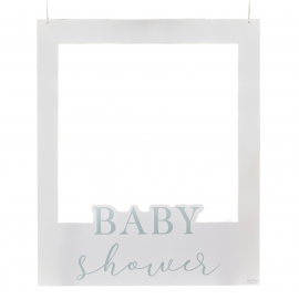 Cadre photobooth baby shower personnalisable