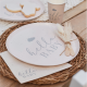 Assiettes babyshower Hello baby