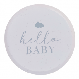 Assiettes babyshower Hello baby
