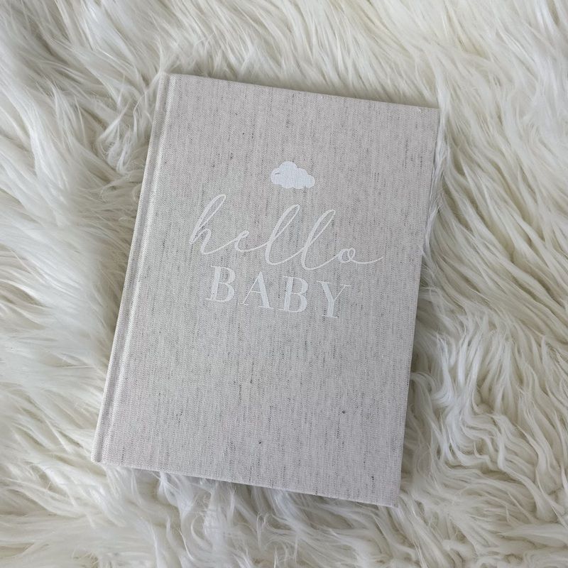 Cubes en bois Oh Baby pour livre d'or - MODERN CONFETTI