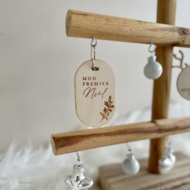 Déco premier noël en bois