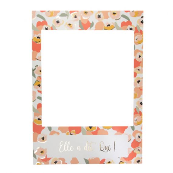Cadre photobooth "elle a dit oui" EVJF