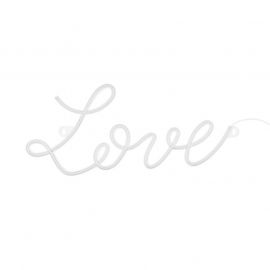 Néon led LOVE - blanc