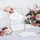 Urne mariage personnalisable en verre