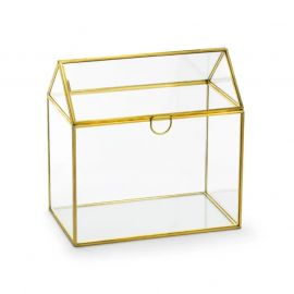 Urne mariage personnalisable en verre