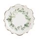 Assiettes jetables botanique x8