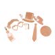 Kit Photobooth Jolis Brins Terracotta et Or 10 Pieces