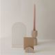 Supports marque-places en bois x3
