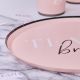 assiettes girly Team bride pour EVJF x8