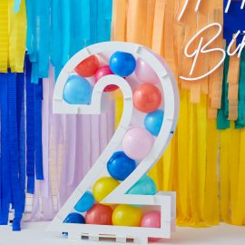 Ballon Géant Mylar Chiffre 3 Doré, dim. 65 cm x 1 m, décoration  anniversaire babyshower aluminium