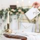 Urne mariage personnalisable en verre