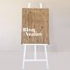 Panneau de bienvenue mariage en bois - Curve