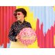Ballon EVJF "Bride" leopard rouge et rose 45 cm
