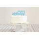 Cake toppers anniversaire (set de 2)