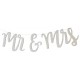 Guirlande Mr et Mrs en bois