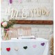 Guirlande Mr et Mrs en bois