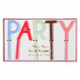 Cake topper PARTY