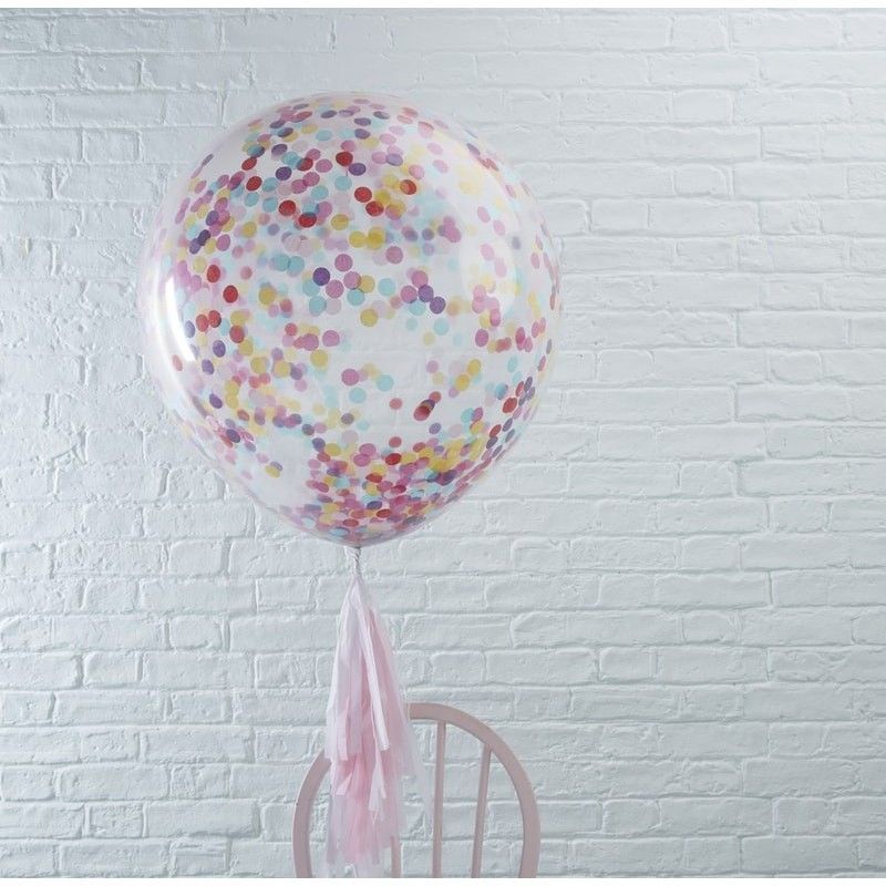 Ballons Confettis Geants Par 3 Modern Confetti Ballons Confettis Geants Par 3 Modern Confetti