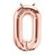 Ballon lettre mylar rose gold