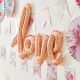 Ballon Love rose gold - 73 cm