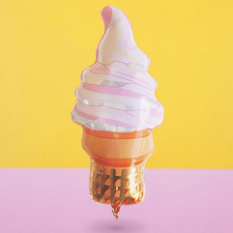 Ballon glace Modern Confetti