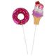 Mini ballons donut et glace