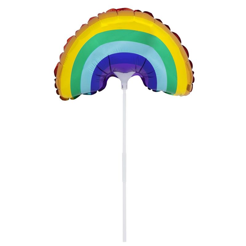 Ballon Tête de Licorne Arc-en-Ciel Grabo 