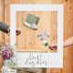 Cadre Photobooth forme polaroïd