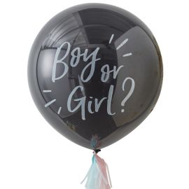 Ballon confettis gender reveal