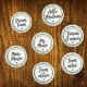 Badges EVJF et mariage