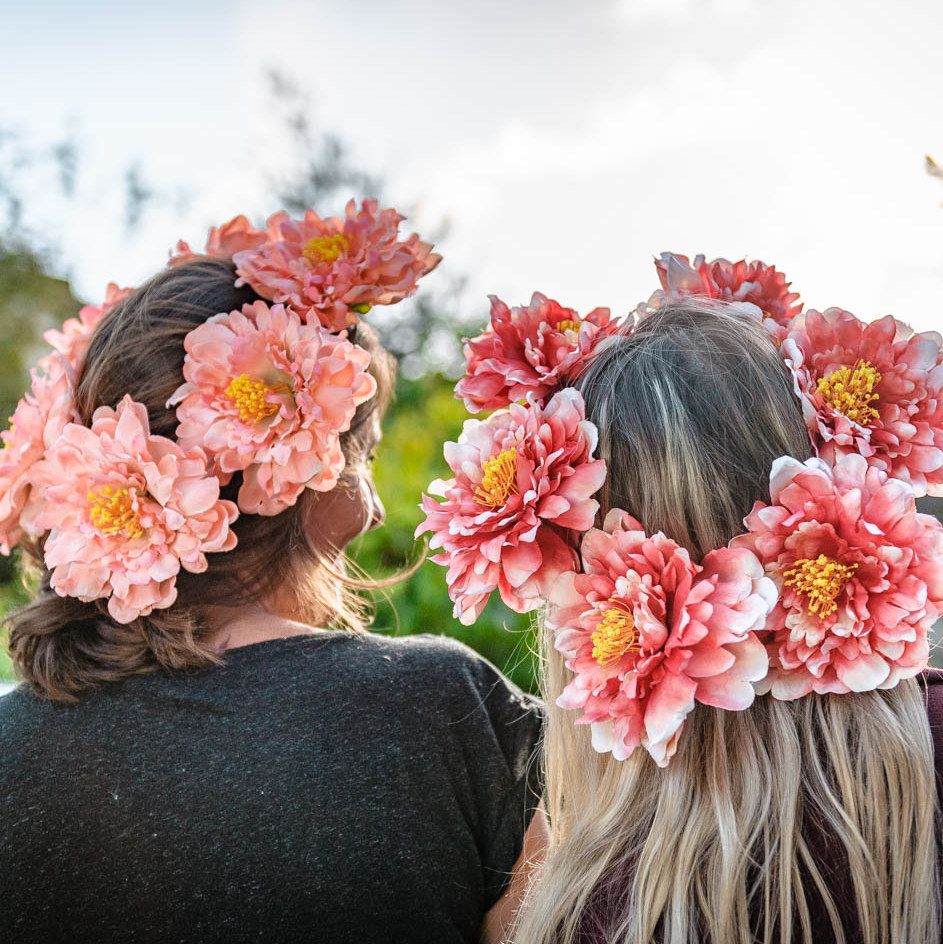 Couronne De Fleurs Corail Modern Confetti Couronne De Fleurs Corail Modern Confetti