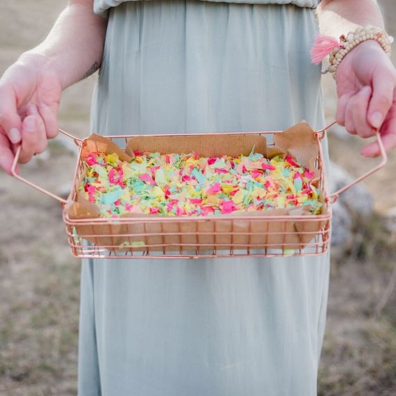 Confettis multicolores