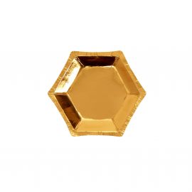 Mini assiette creuse or en carton