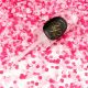 Confettis push pop rose