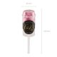 Confettis push pop rose
