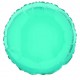 Ballon mylar rond - turquoise